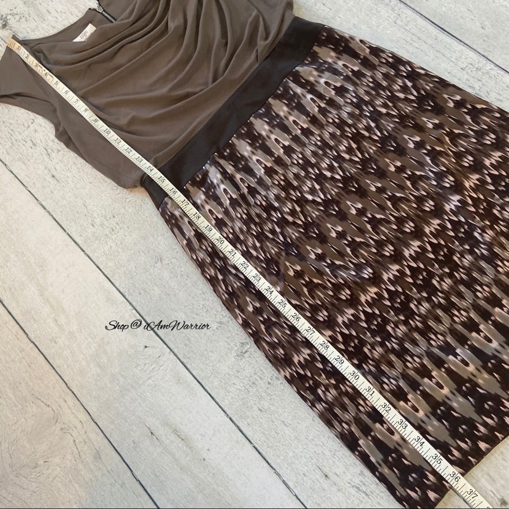 Suzi Chin NWT draped twist shoulder dress *shop@iamwarrior - Picture 7 of 9